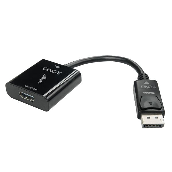 Lindy CONVERTER DISPLAYPORT 1.2 A HDMI 18